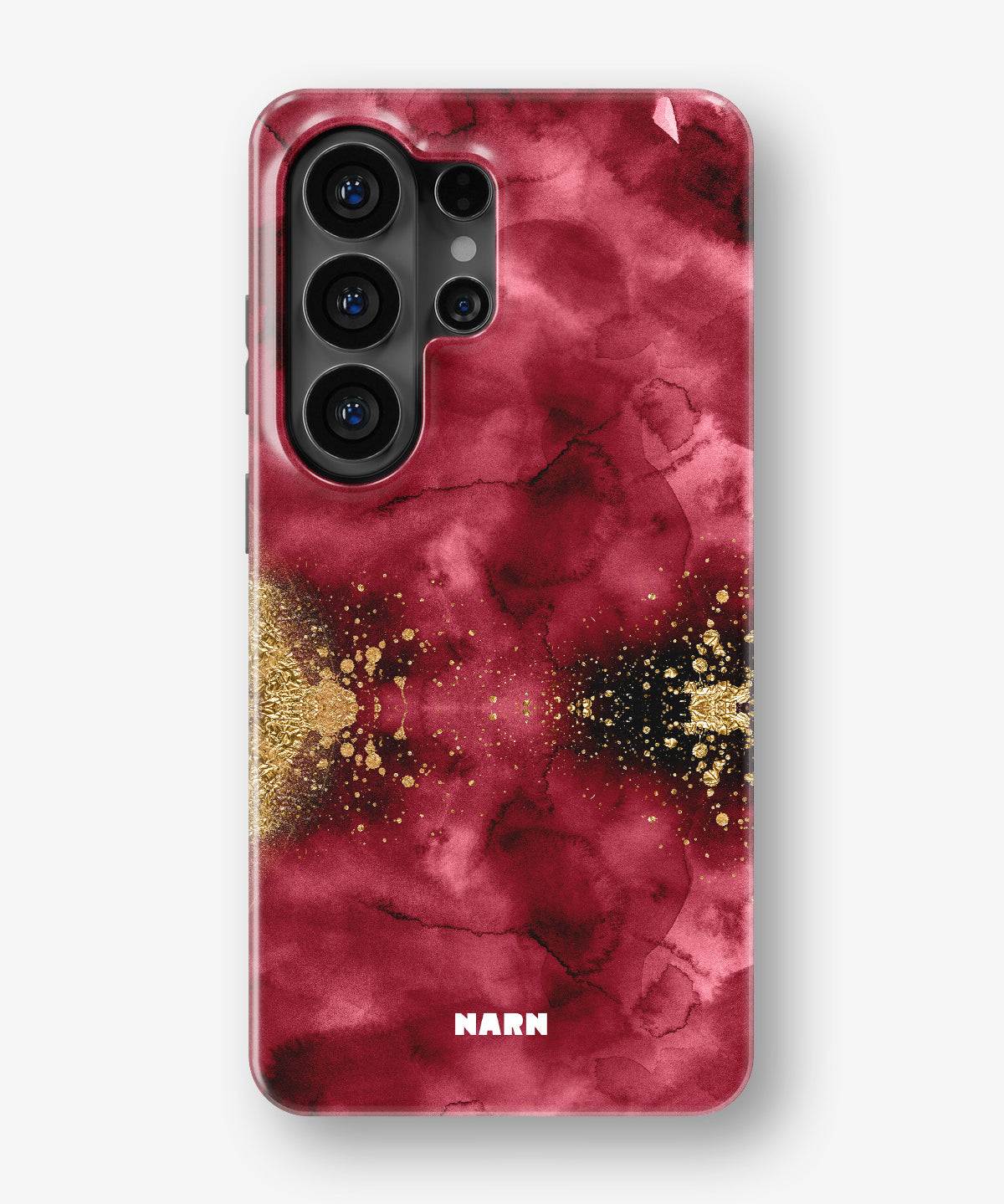 Samsung Galaxy S26 Ultra Tough Case – Burgendy Shimmer - View 1