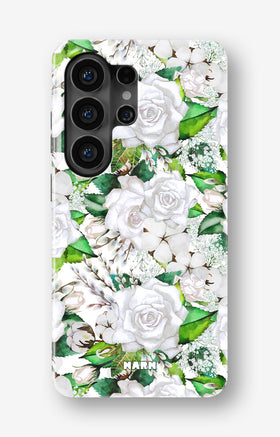 Samsung Galaxy S26 Ultra Tough Case – White Bloom - View 1