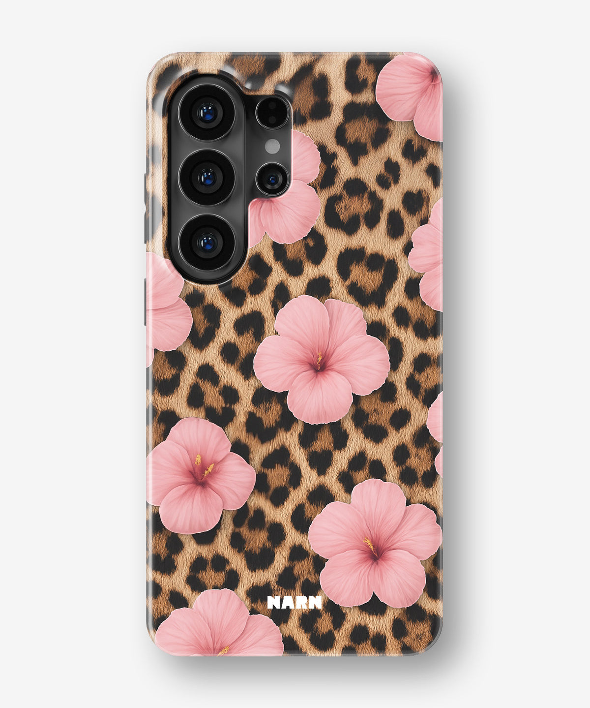Samsung Galaxy S26 Ultra Tough Case – Leopard Flower - View 1
