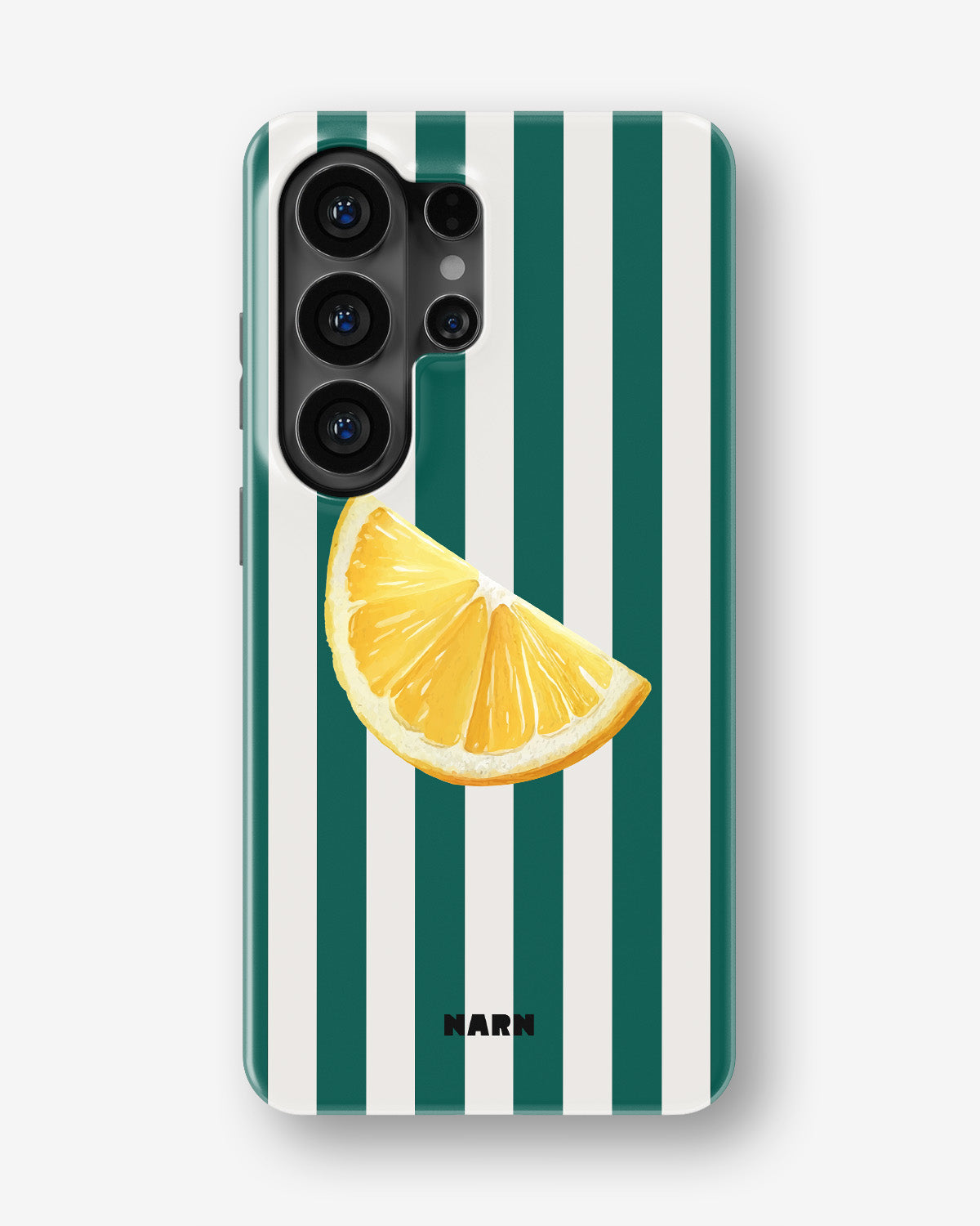 Samsung Galaxy S26 Ultra Tough Case – Lemon Stripes - View 1