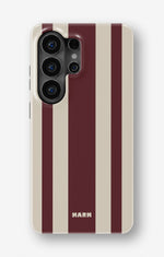 Samsung Galaxy S26 Ultra Tough Case – Bordeaux Stripe - View 1