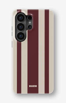 Samsung Galaxy S26 Ultra Tough Case – Bordeaux Stripe - View 1