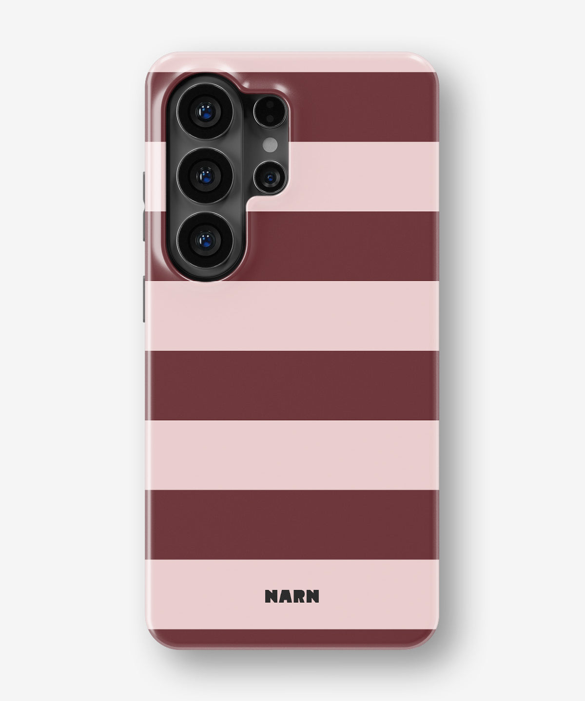 Samsung Galaxy S26 Ultra Tough Case – Cranberry Stripe - View 1