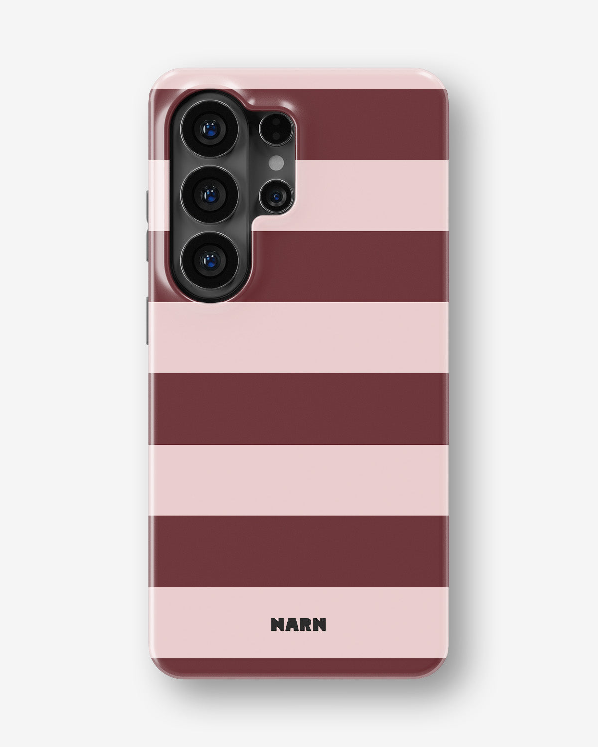 Samsung Galaxy S26 Ultra Tough Case – Cranberry Stripe - View 1