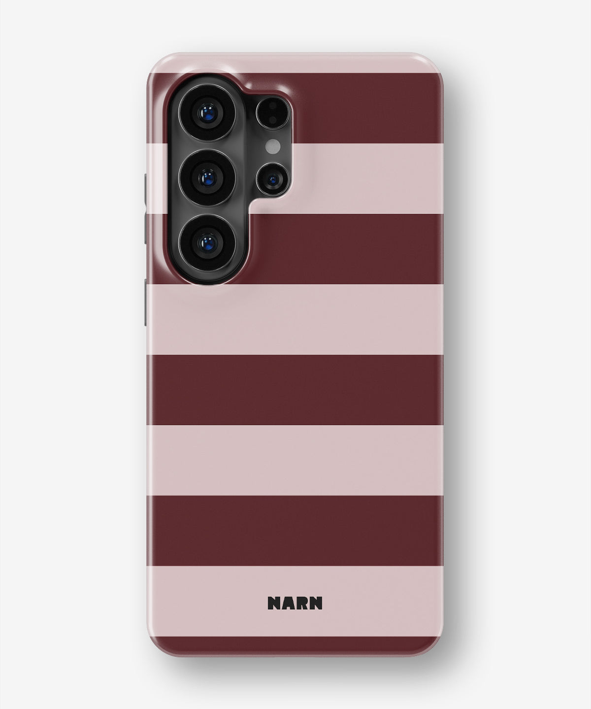 Samsung Galaxy S26 Ultra Tough Case – Cranberry Stripe - View 1