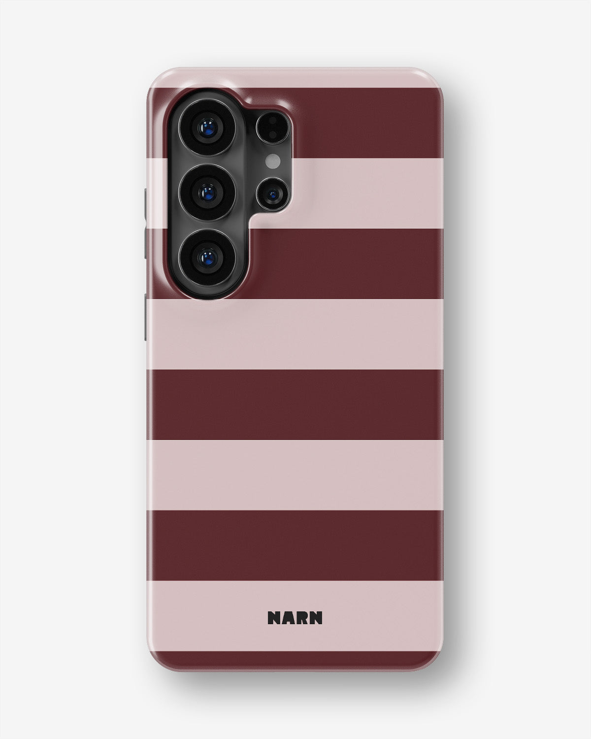 Samsung Galaxy S26 Ultra Tough Case – Cranberry Stripe - View 1