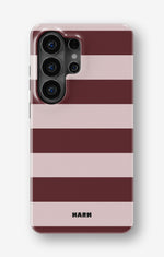 Samsung Galaxy S26 Ultra Tough Case – Cranberry Stripe - View 1