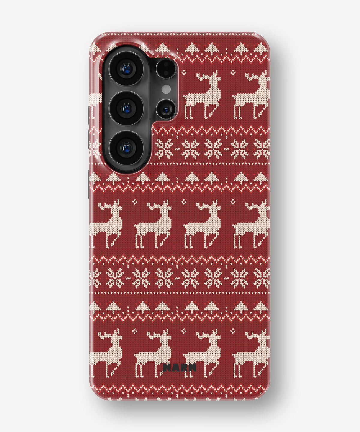 Samsung Galaxy S26 Ultra Tough Case – Reindeer Knit - View 1