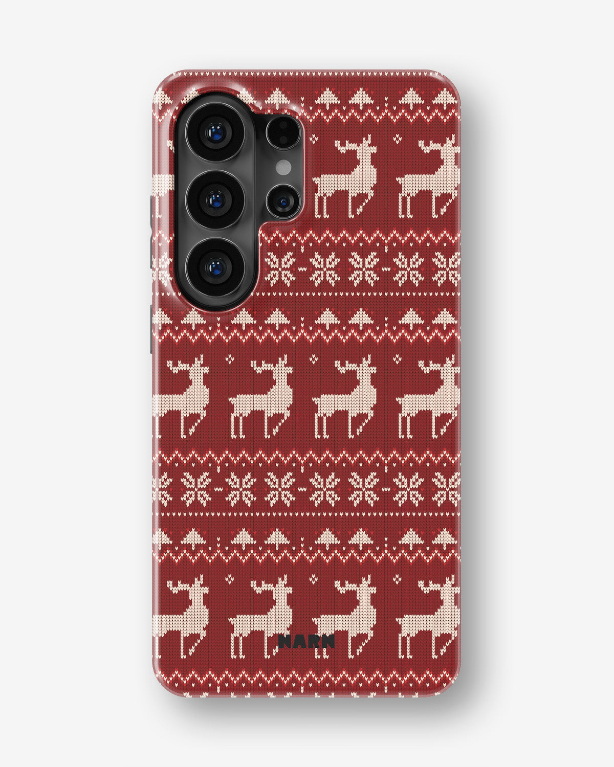 Samsung Galaxy S26 Ultra Tough Case – Reindeer Knit - View 1