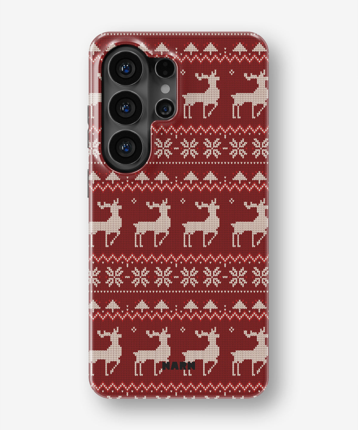 Samsung Galaxy S26 Ultra Tough Case – Reindeer Knit - View 1