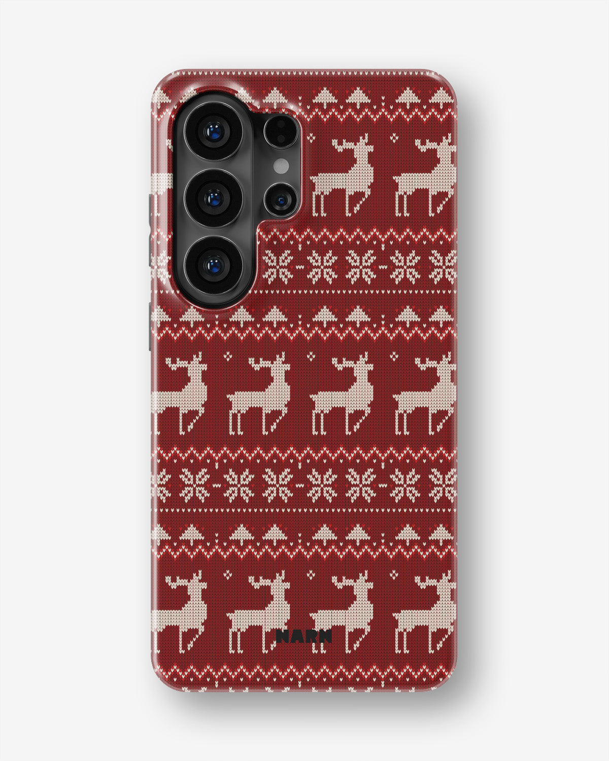 Samsung Galaxy S26 Ultra Tough Case – Reindeer Knit - View 1