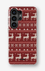 Samsung Galaxy S26 Ultra Tough Case – Reindeer Knit - View 1