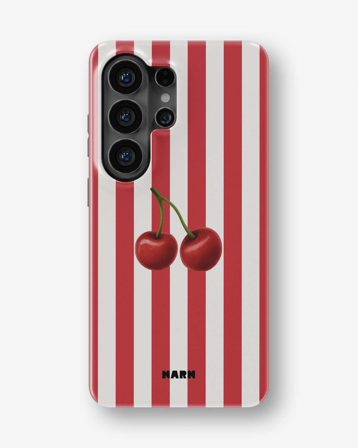 Samsung Galaxy S26 Ultra Tough Case – Cherry Stripes - View 1