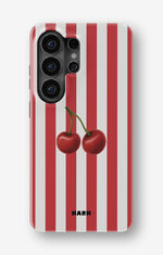 Samsung Galaxy S26 Ultra Tough Case – Cherry Stripes - View 1
