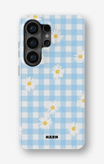 Samsung Galaxy S26 Ultra Tough Case – Blue Daisies - View 1