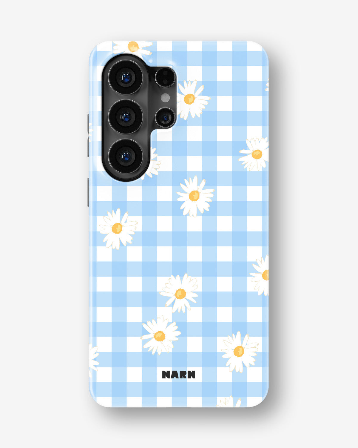 Samsung Galaxy S26 Ultra Tough Case – Blue Daisies - View 1