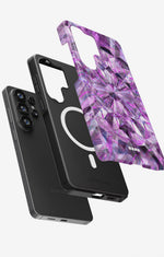 Samsung Galaxy S26 Ultra Tough Case – Lavender Crystals - View 2