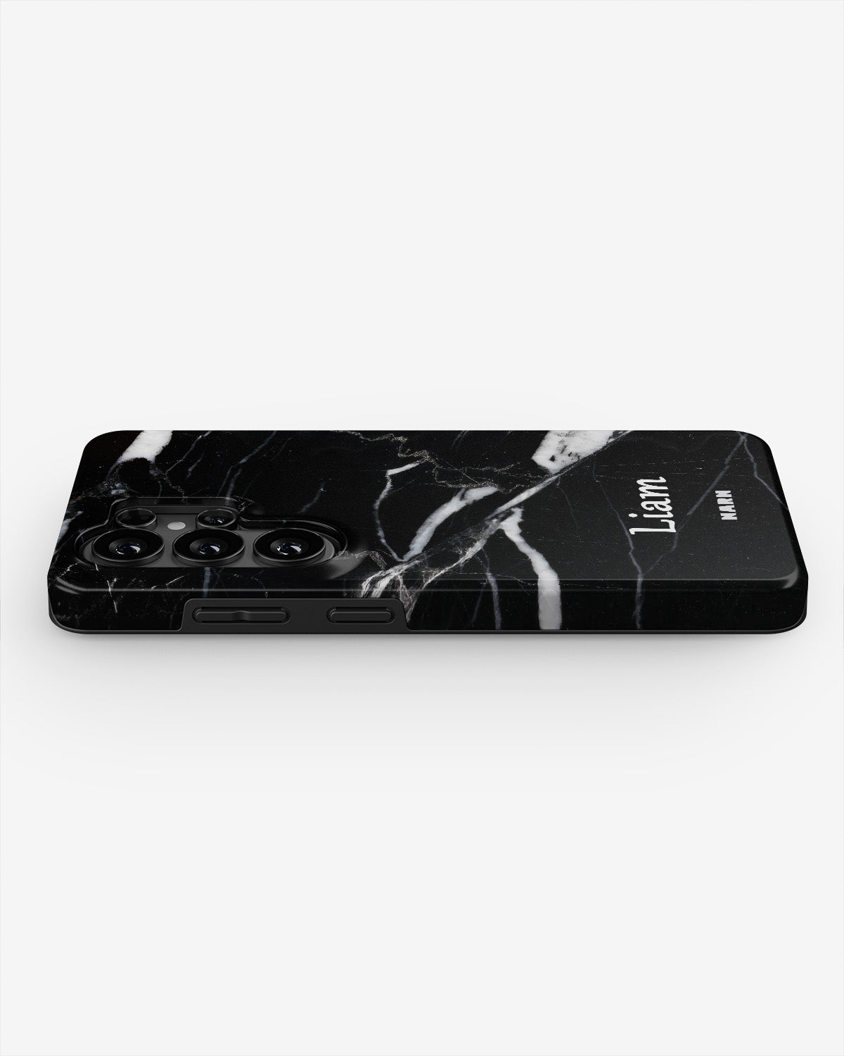 Samsung Galaxy S26 Ultra Tough Case – Custom - Black Marble - View 3