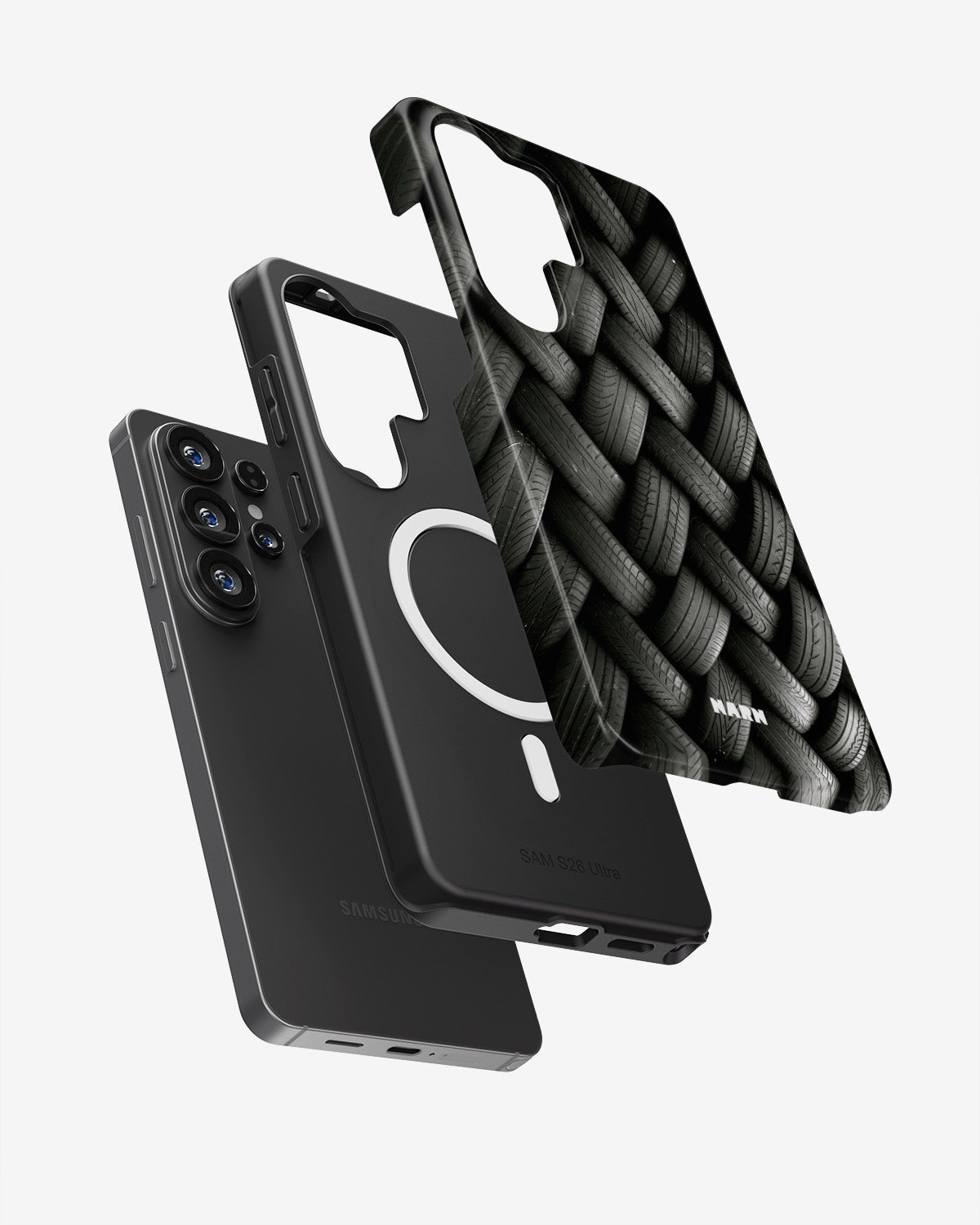 Samsung Galaxy S26 Ultra Tough Case – Tires Wall - View 2