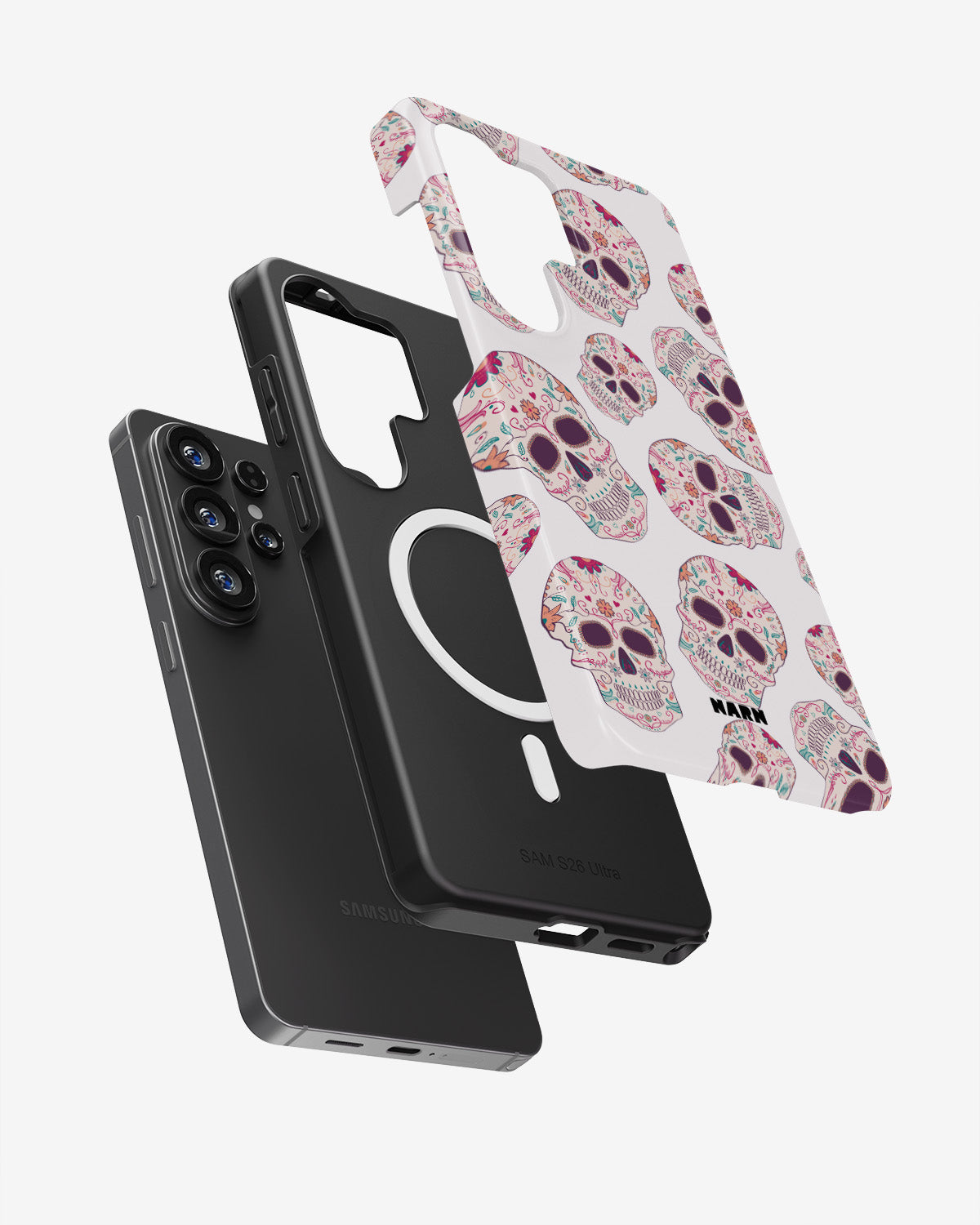 Samsung Galaxy S26 Ultra Tough Case – Calavera Skulls - View 2