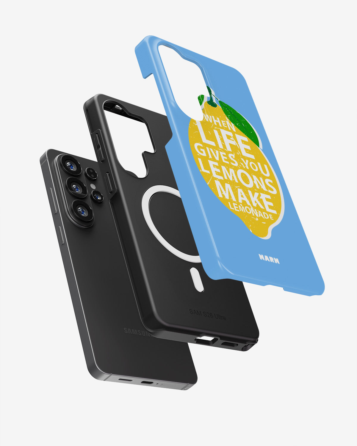 Samsung Galaxy S26 Ultra Tough Case – Lemon Quote - View 2