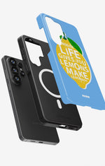 Samsung Galaxy S26 Ultra Tough Case – Lemon Quote - View 2