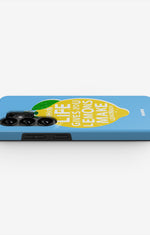 Samsung Galaxy S26 Ultra Tough Case – Lemon Quote - View 3