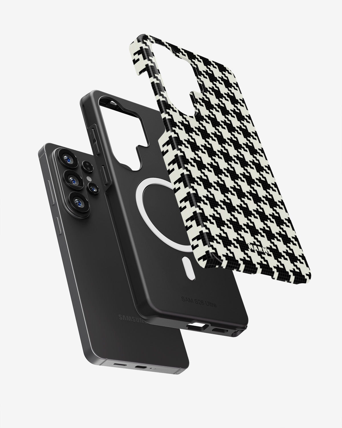 Samsung Galaxy S26 Ultra Tough Case – Houndstooth - View 2