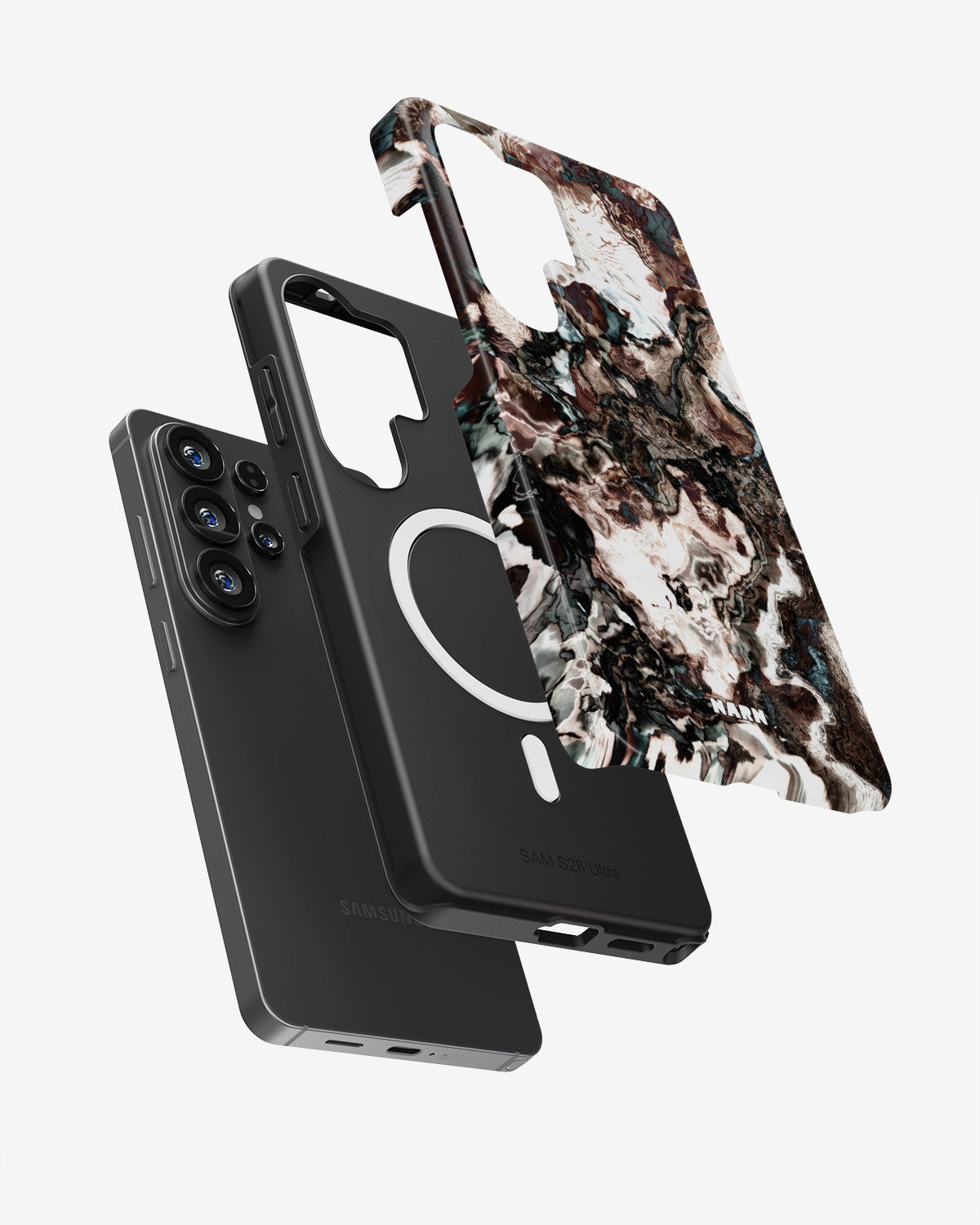 Samsung Galaxy S26 Ultra Tough Case – Marble Brown - View 2