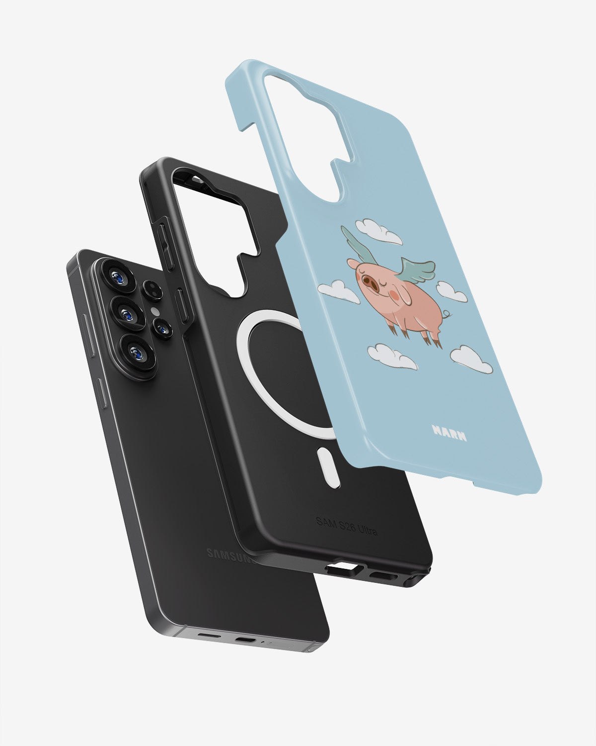 Samsung Galaxy S26 Ultra Tough Case – Dreamy Pig - View 2