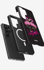 Samsung Galaxy S26 Ultra Tough Case – Beach Flamingo - View 2