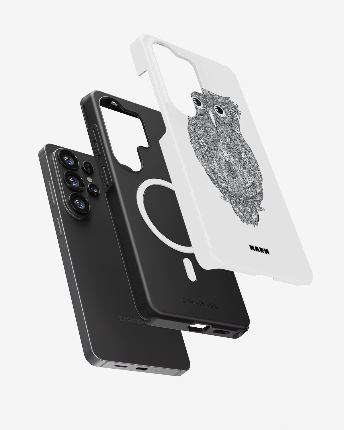 Samsung Galaxy S26 Ultra Tough Case – Owl - View 2