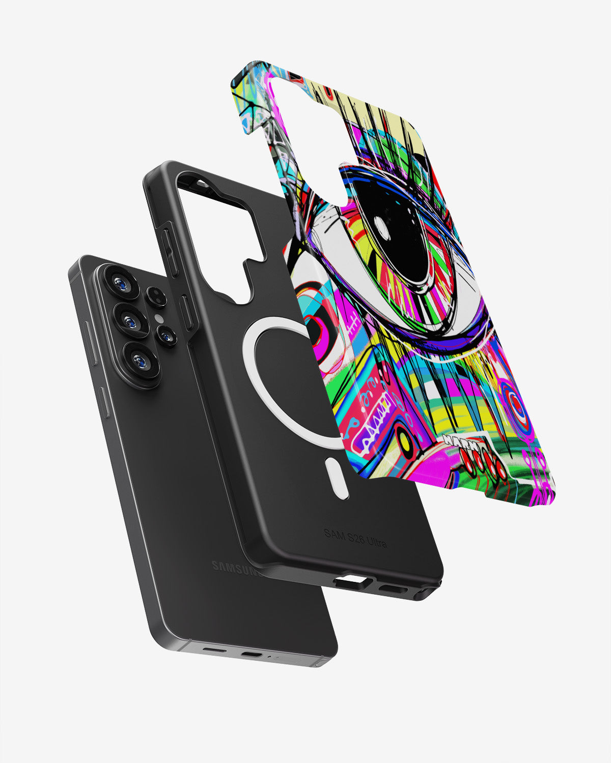 Samsung Galaxy S26 Ultra Tough Case – Abstract Eye - View 2