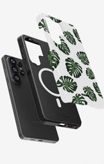 Samsung Galaxy S26 Ultra Tough Case – Monstera Pattern - View 2
