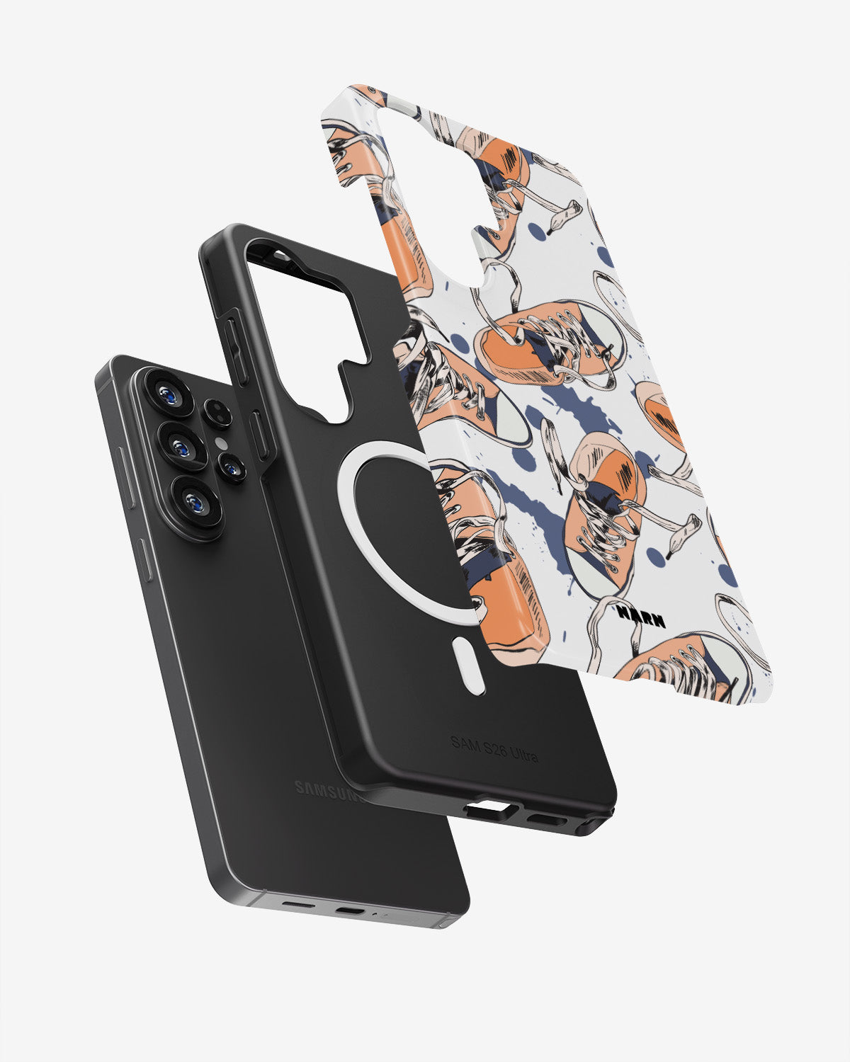 Samsung Galaxy S26 Ultra Tough Case – Apricot Sneakers - View 2