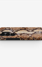 Samsung Galaxy S26 Ultra Tough Case – Brown Snakeskin - View 3