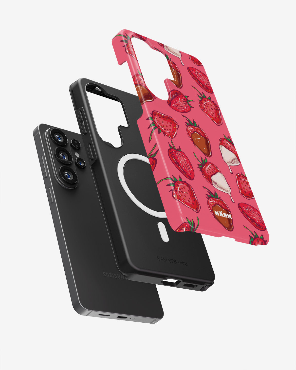 Samsung Galaxy S26 Ultra Tough Case – Strawberry Chocolate - View 2