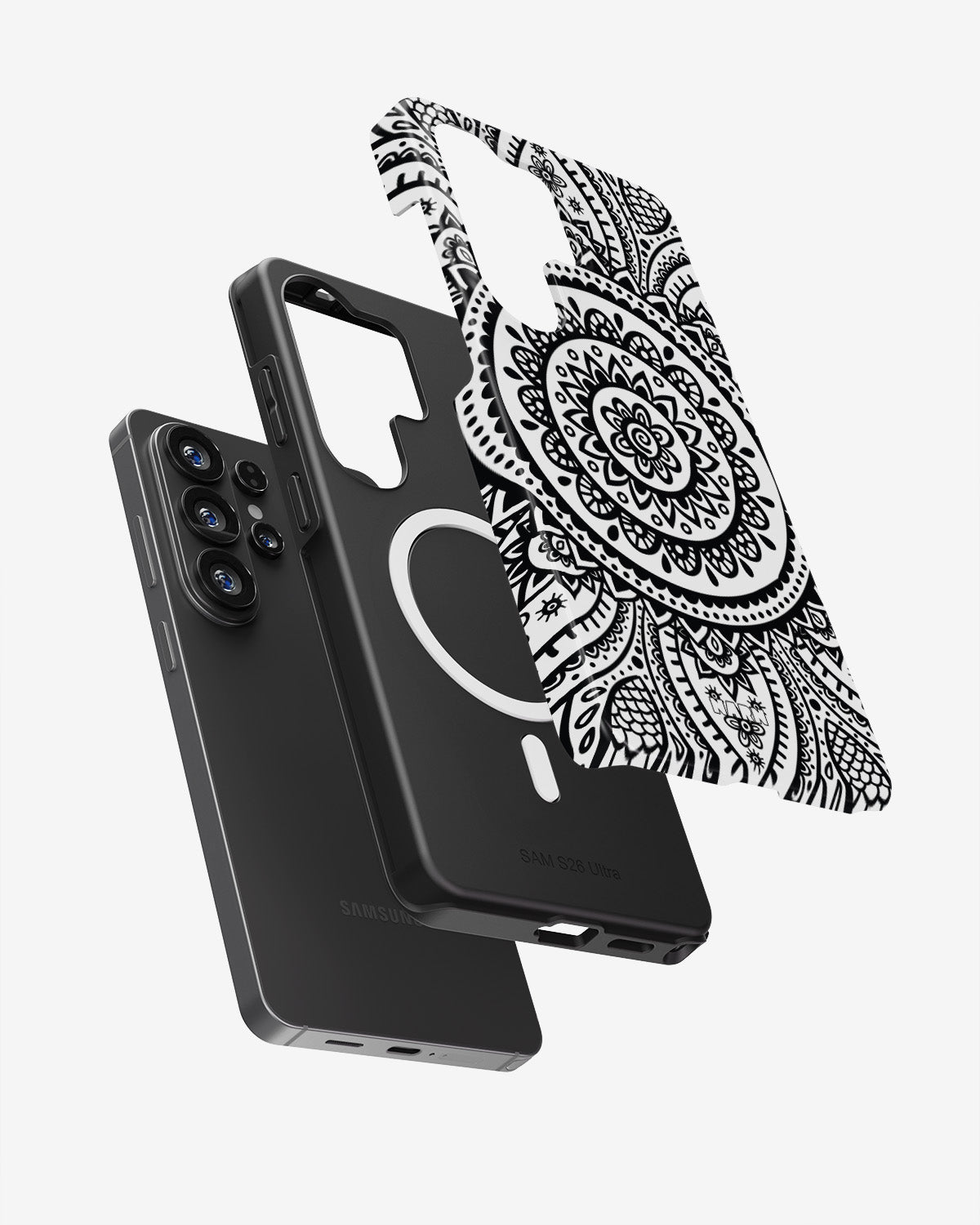 Samsung Galaxy S26 Ultra Tough Case – Henna Mandala - View 2