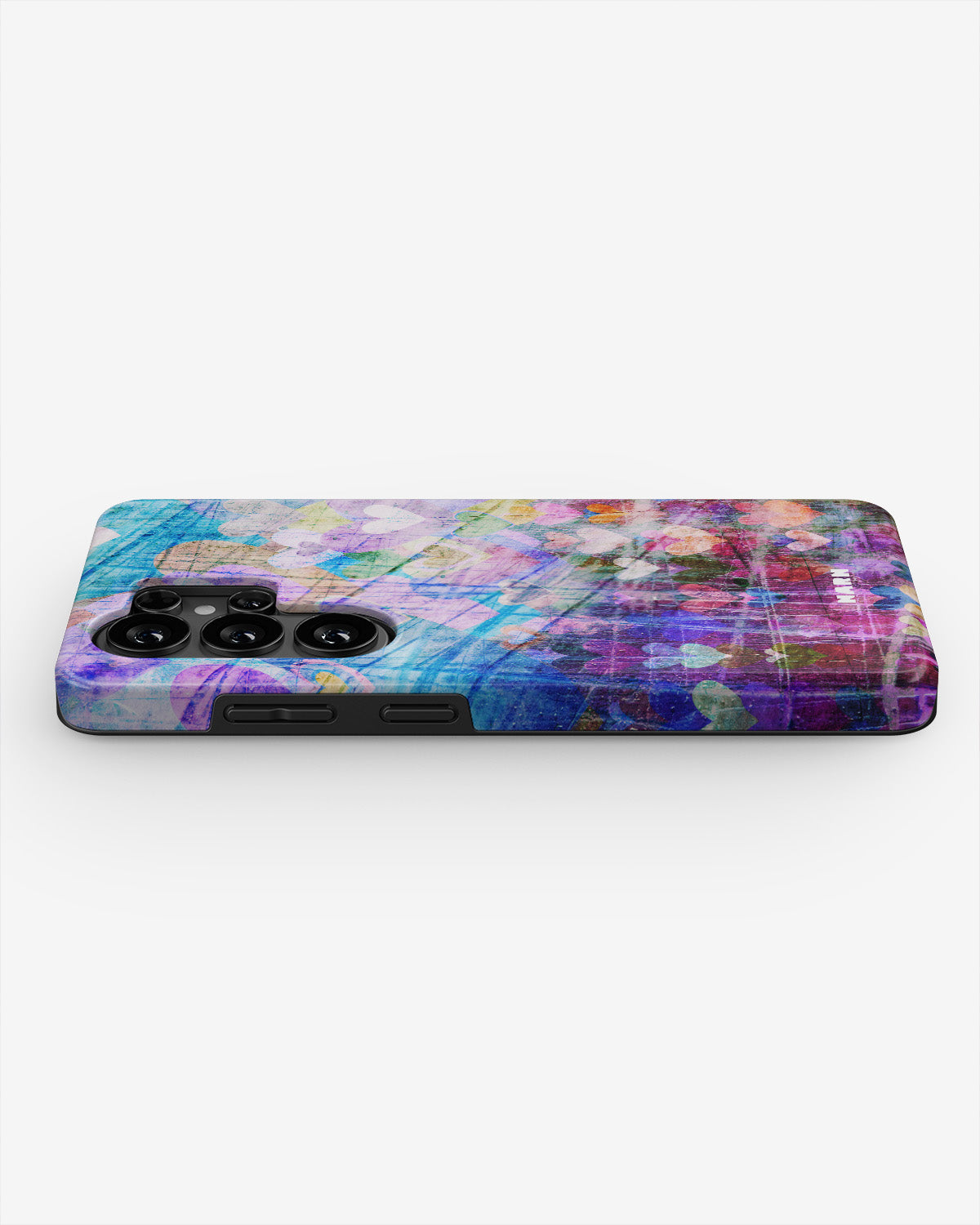 Samsung Galaxy S26 Ultra Tough Case – Purple Hearts - View 3