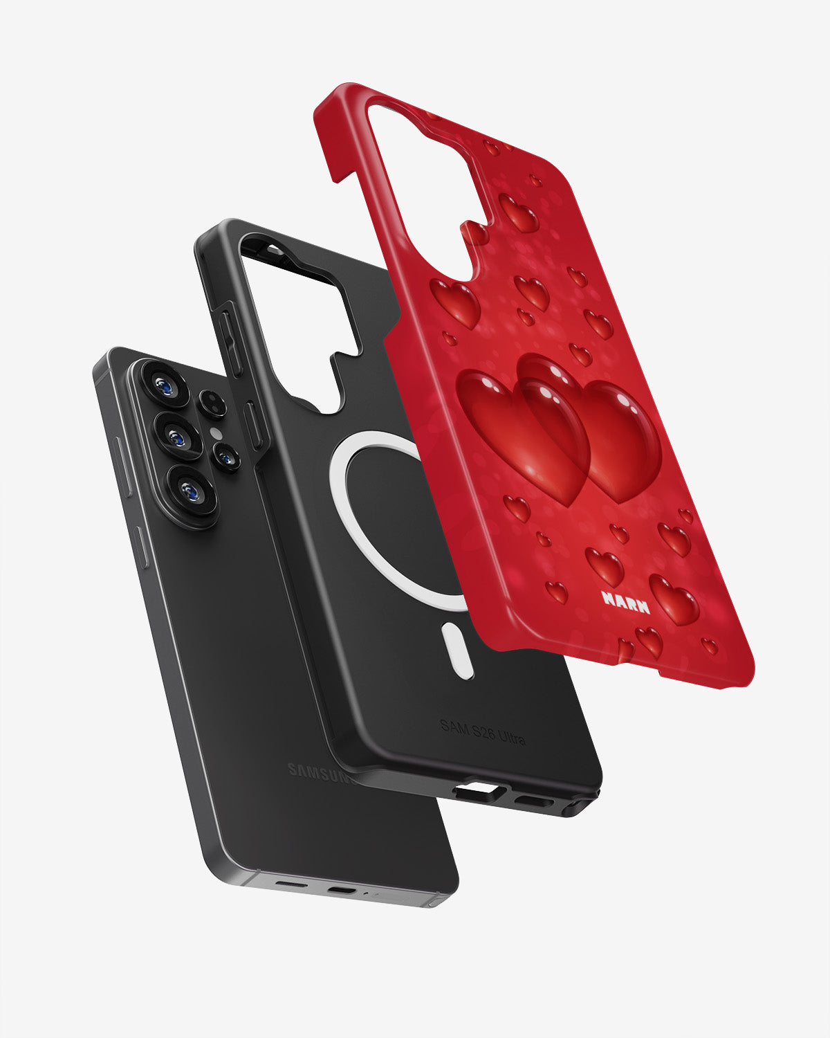 Samsung Galaxy S26 Ultra Tough Case – Red Romance - View 2