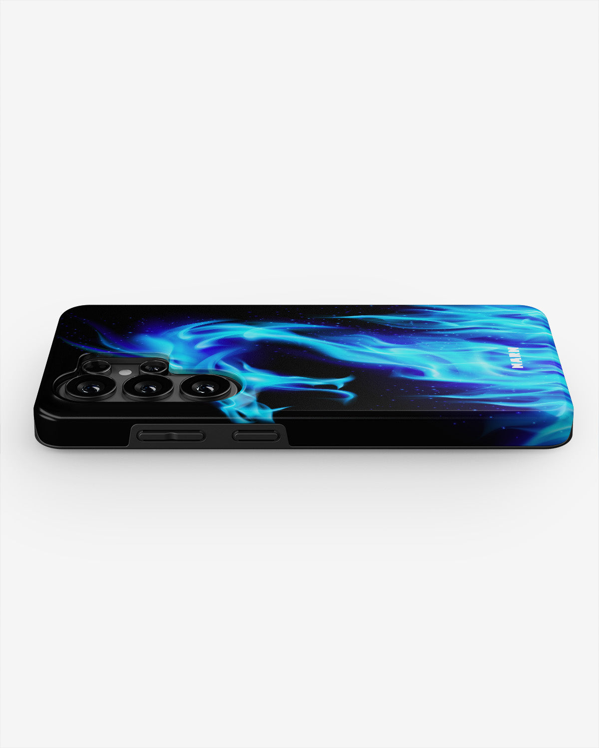 Samsung Galaxy S26 Ultra Tough Case – Blue Flames Dragon - View 3