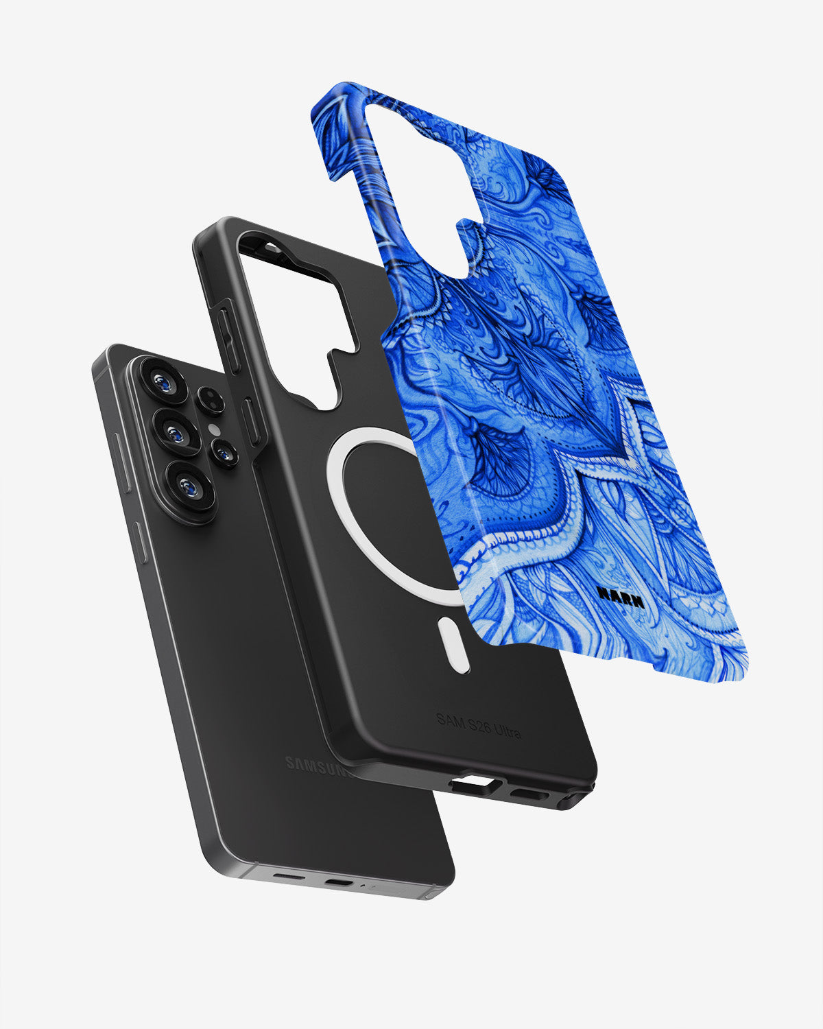Samsung Galaxy S26 Ultra Tough Case – Blue Vintage - View 2