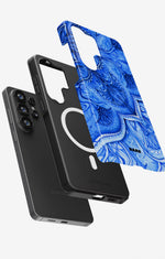 Samsung Galaxy S26 Ultra Tough Case – Blue Vintage - View 2