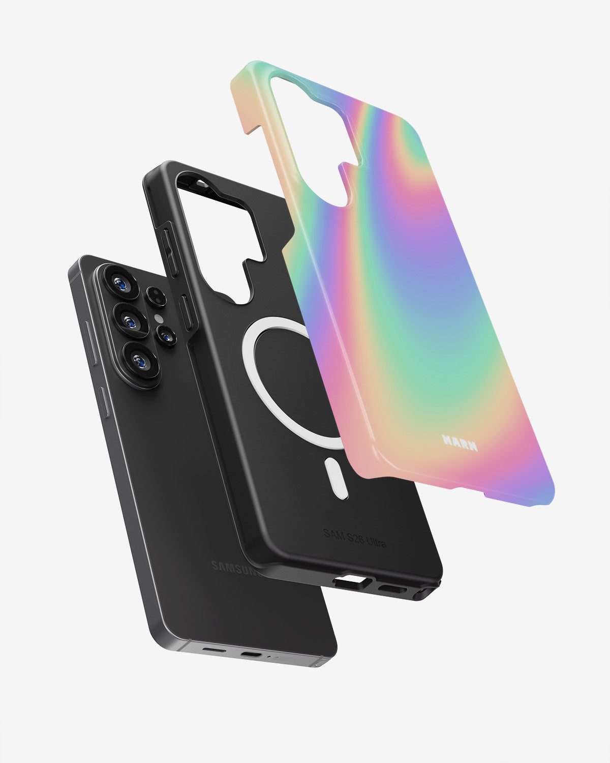 Samsung Galaxy S26 Ultra Tough Case – Rainbow Haze - View 2