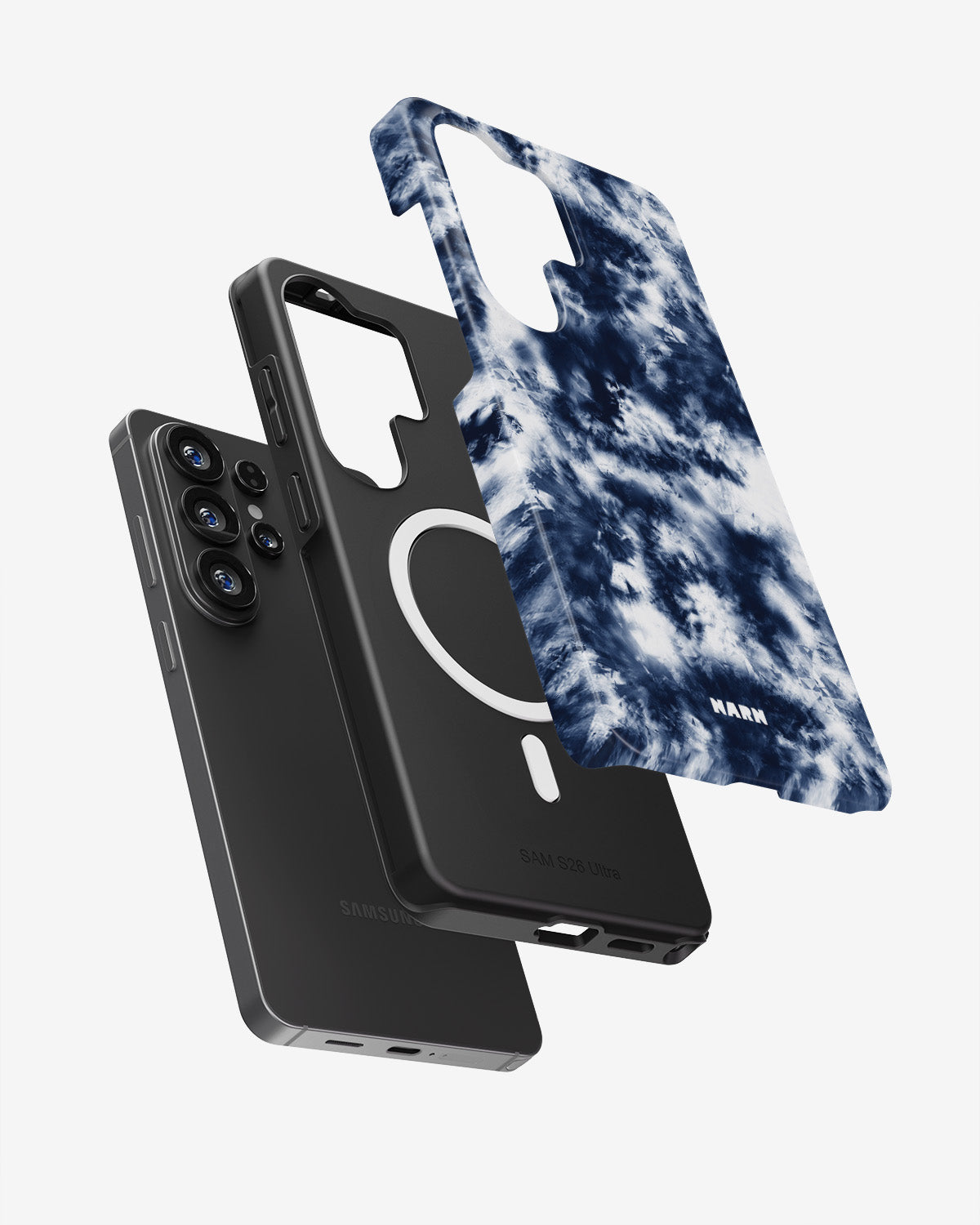 Samsung Galaxy S26 Ultra Tough Case – Tie Dye Blue - View 2