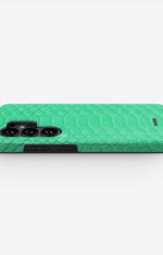Samsung Galaxy S26 Ultra Tough Case – Turquoise Snake - View 3