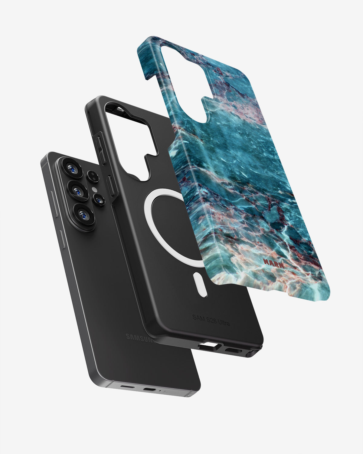 Samsung Galaxy S26 Ultra Tough Case – Icy Marble - View 2