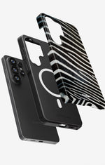 Samsung Galaxy S26 Ultra Tough Case – Zebra Stripe - View 2