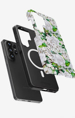 Samsung Galaxy S26 Ultra Tough Case – White Bloom - View 2