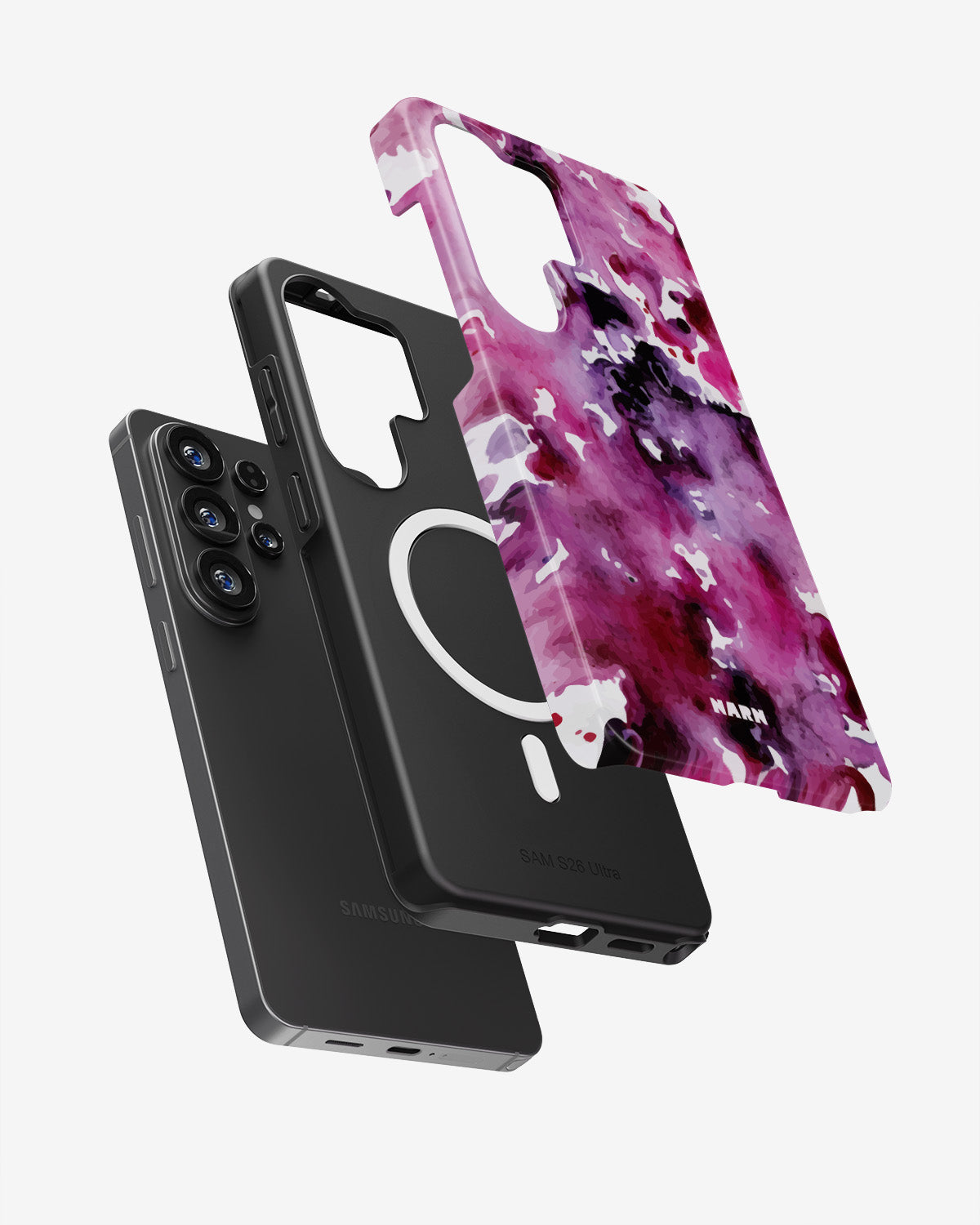 Samsung Galaxy S26 Ultra Tough Case – Floral Splash - View 2